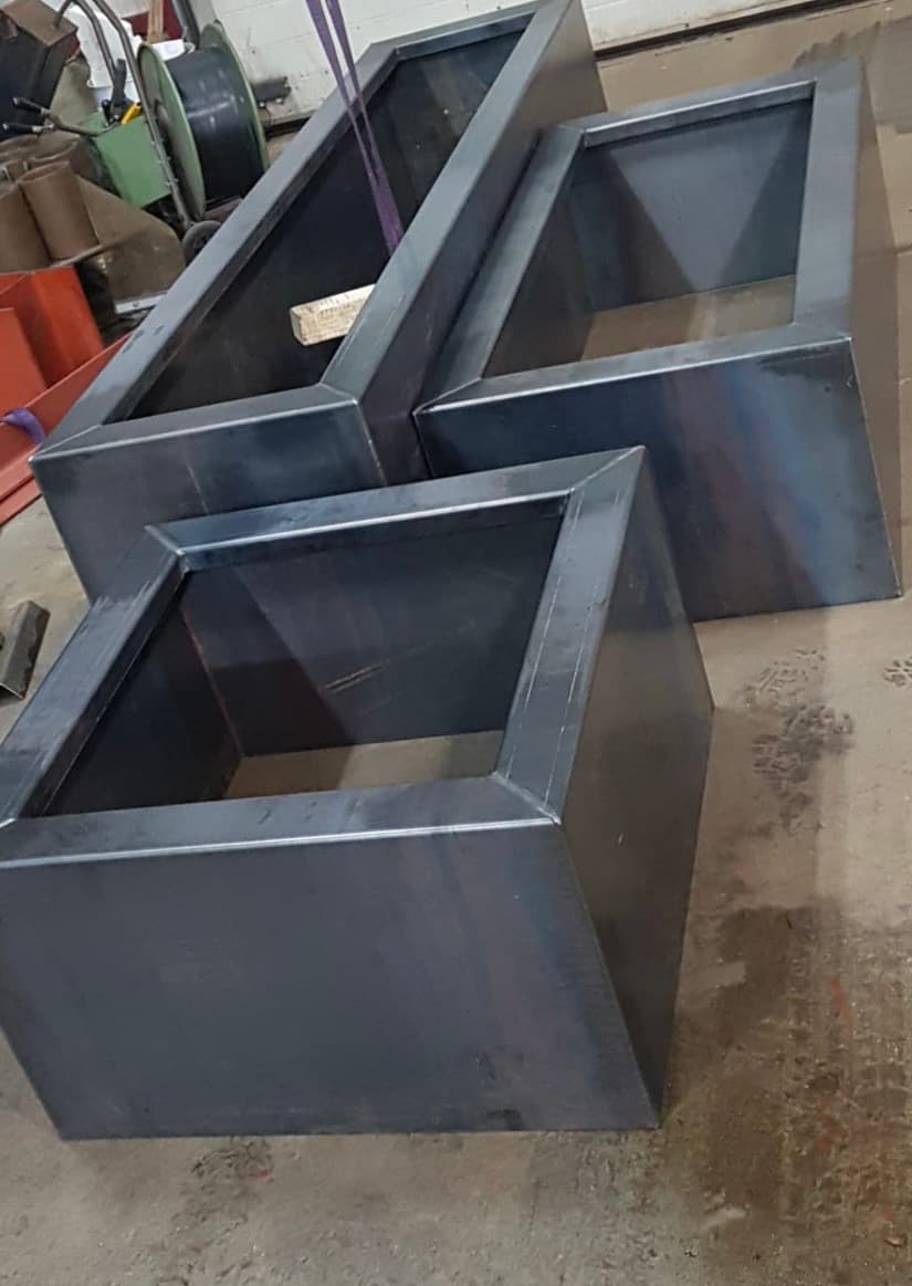 Cortenstalen Plantenbak 4