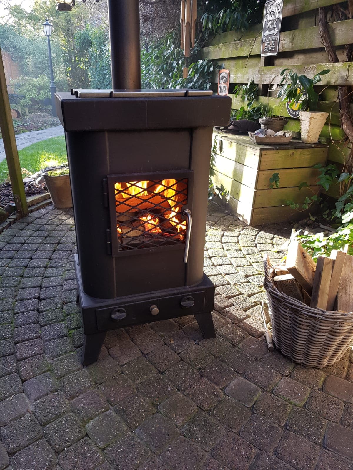 OB Houtkachel voor buiten