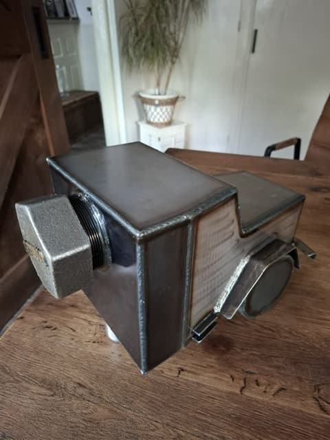 Handgemaakte urn model 2