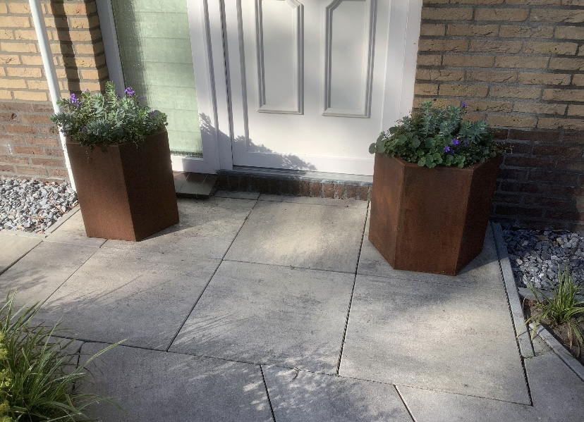 Cortenstalen Plantenbak 4