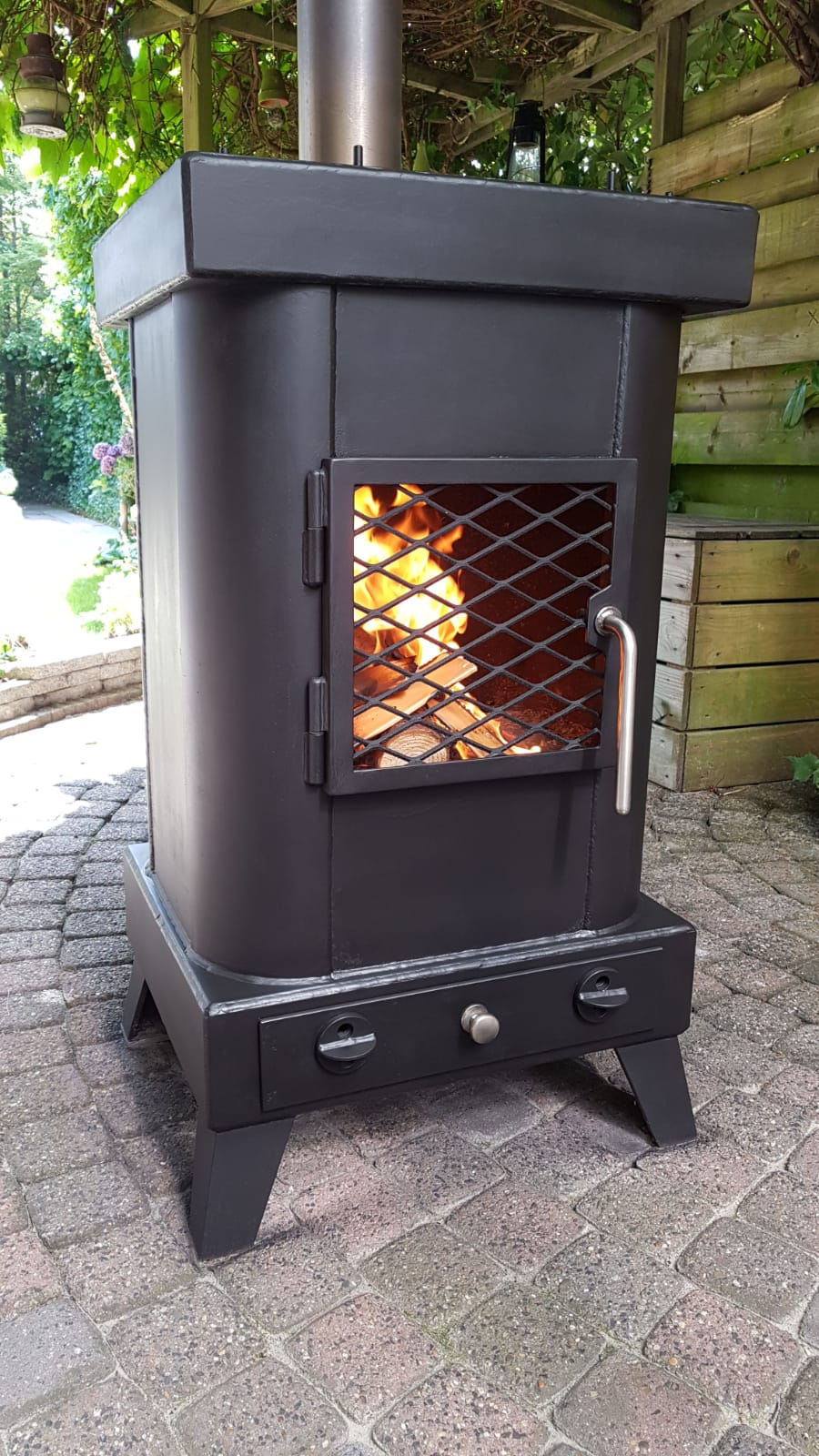 OB Houtkachel (buiten) 3