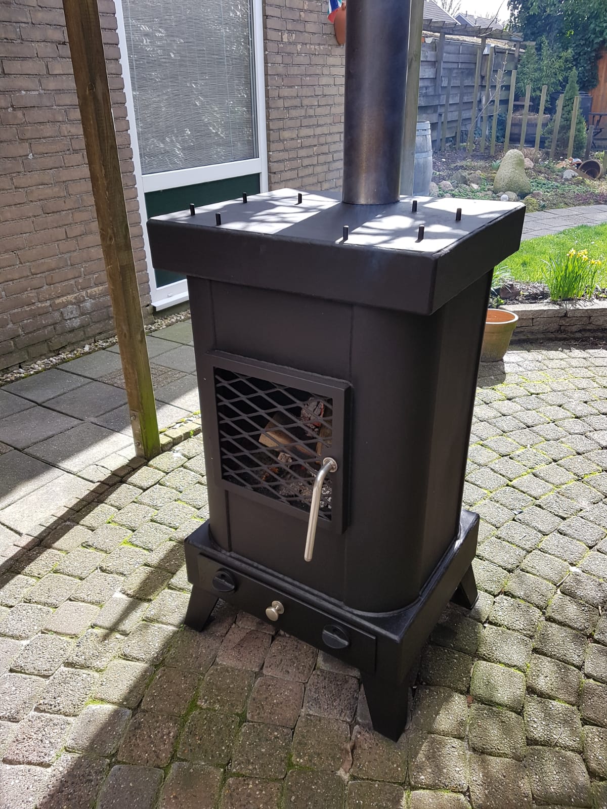 OB Houtkachel (buiten) 4