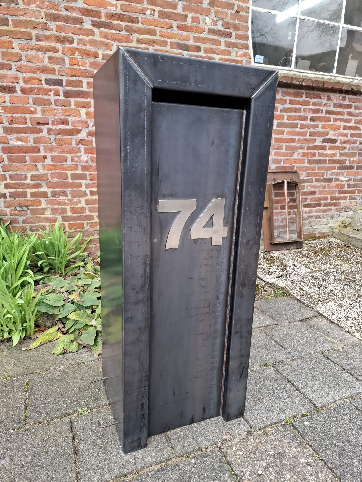 Cortenstalen Brievenbus 3