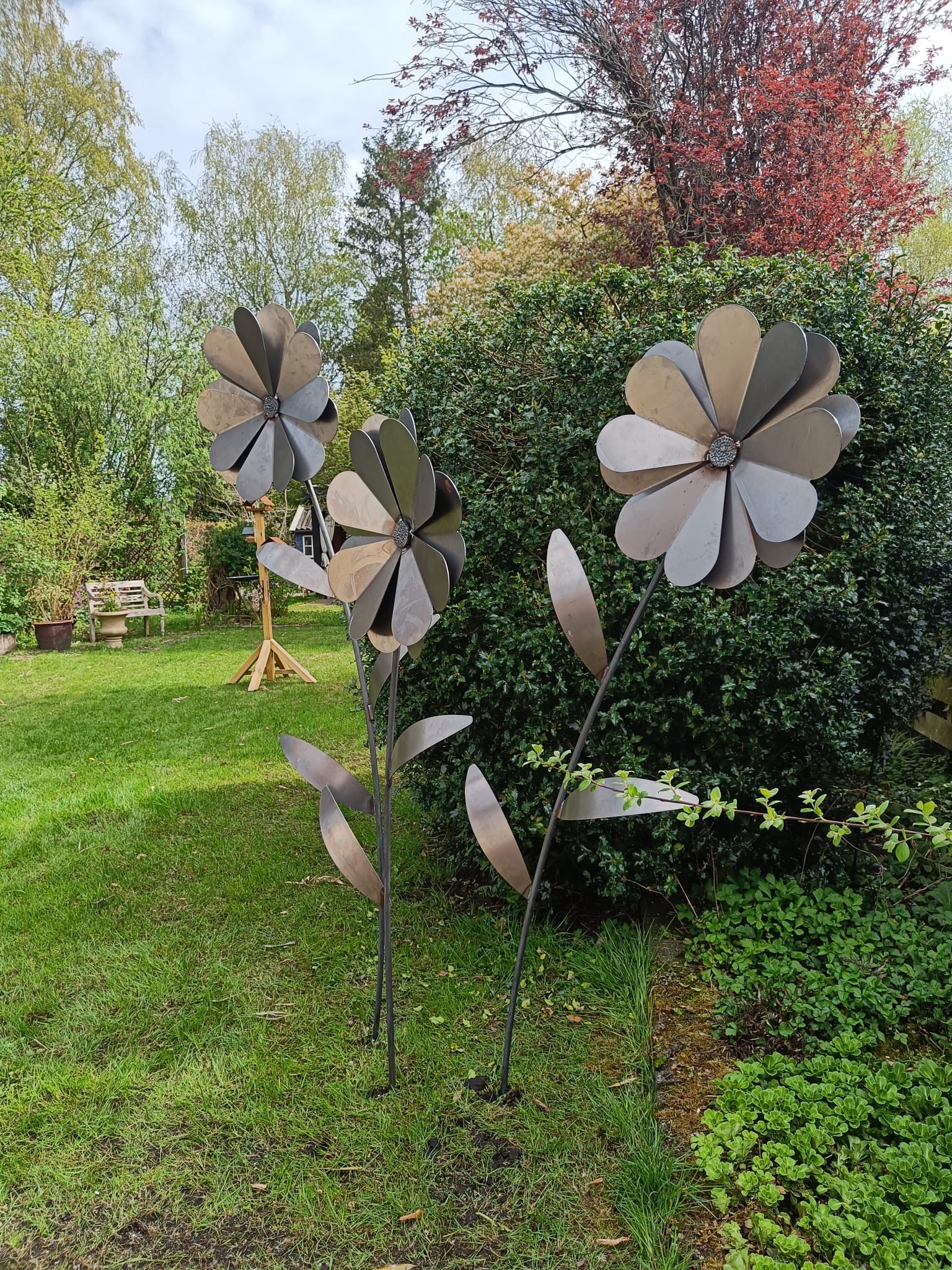 Stalen Tuinbloemen 4