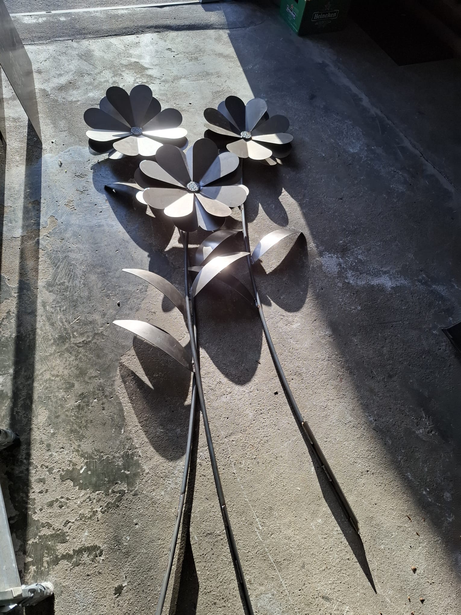 Stalen Tuinbloemen 5