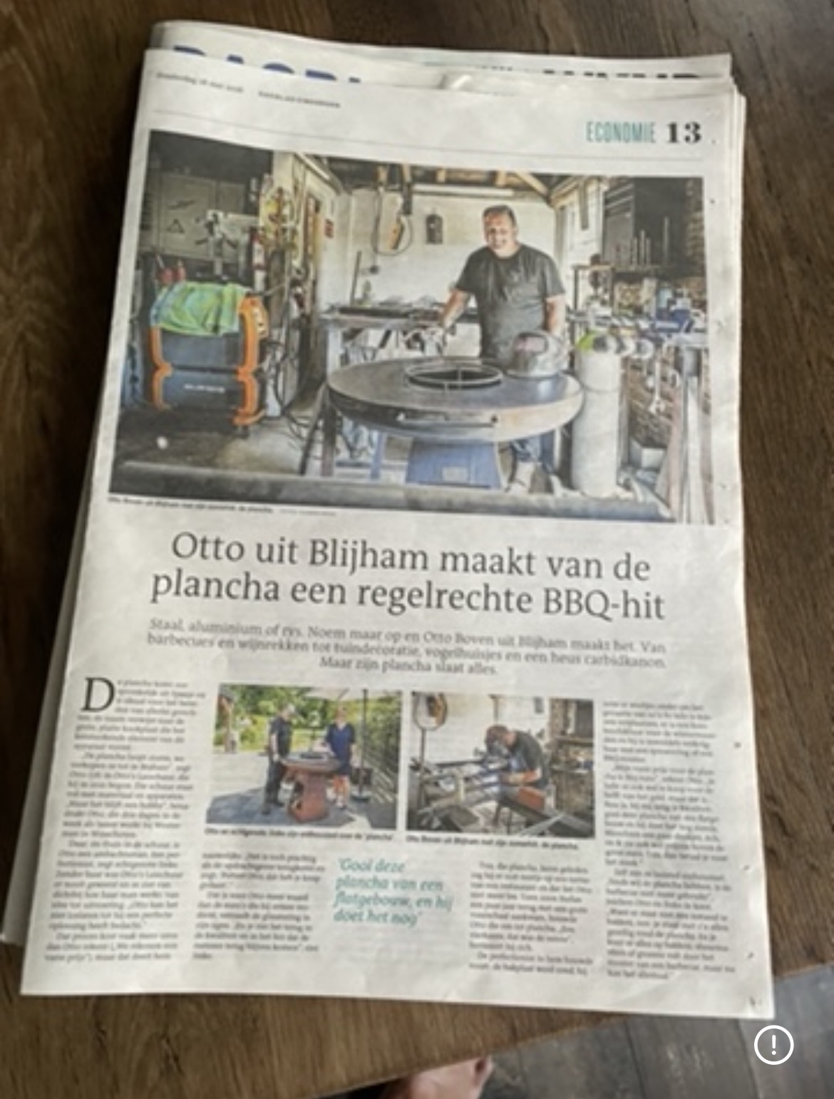 OB Plancha met RVS Grillrooster 8