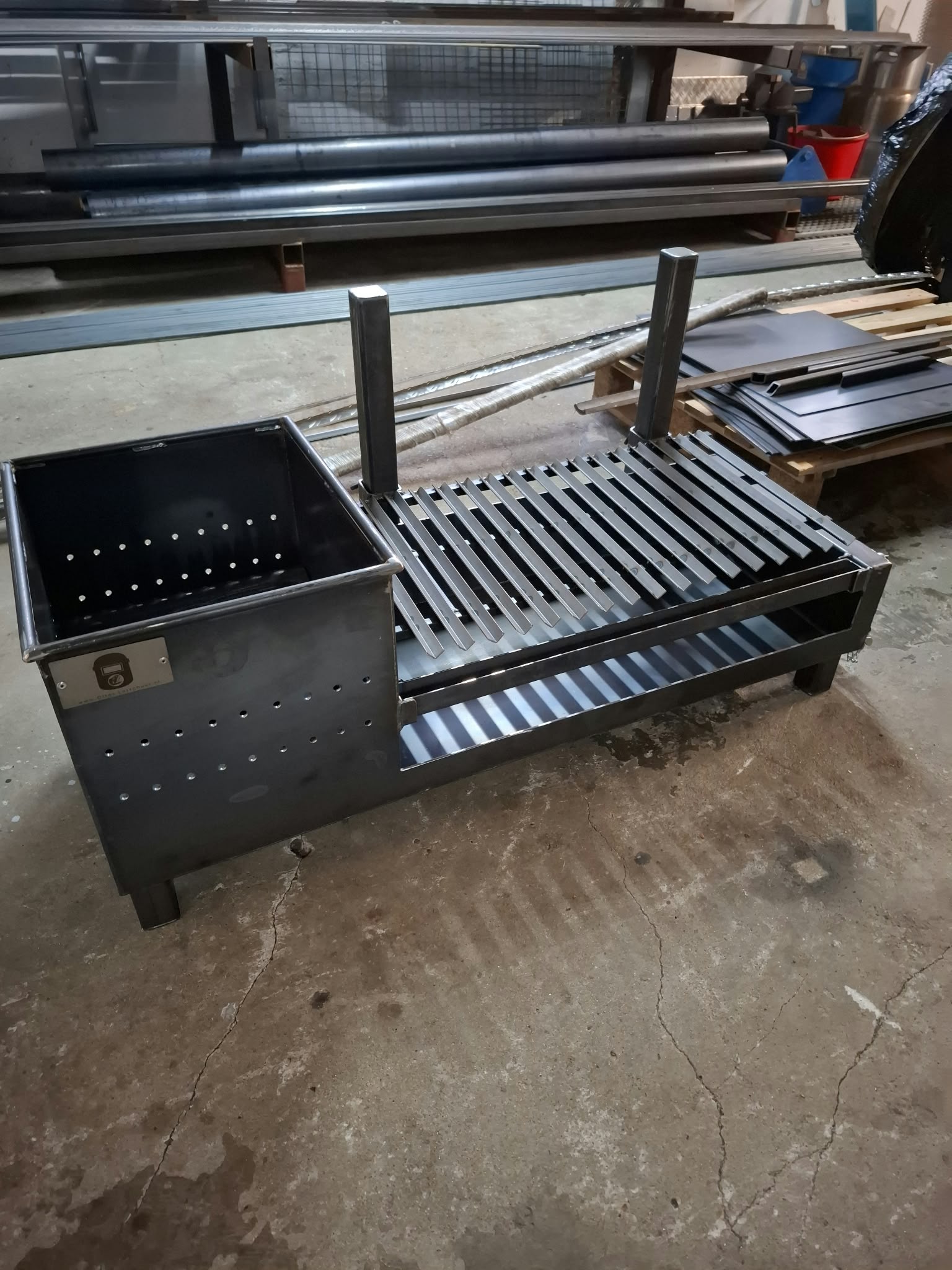 Handgemaakte Argentijnse Parilla grill 2